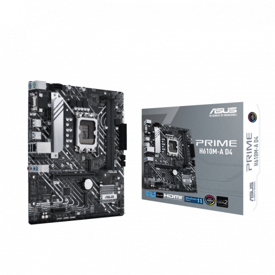 ASUS H610M-A DDR4 ATX Motherboard (2 DIMM)