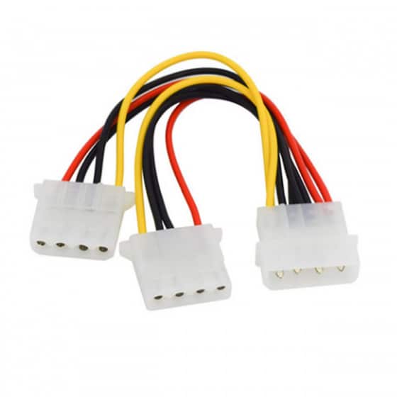 4-Pin Molex Y-Splitter
