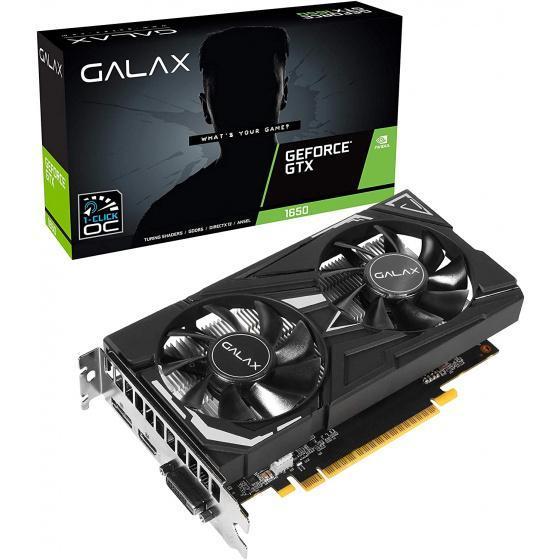 Galax GeForce GTX 1650 EX 1-Click-OC 4GB GDDR6 Graphics Card (NEW)