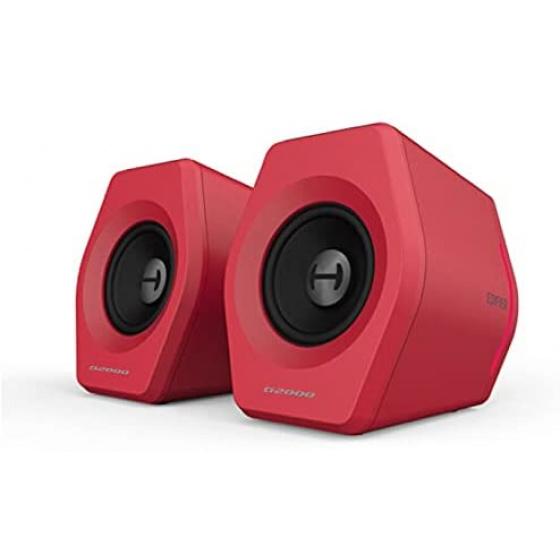 Edifier G2000 RED Gaming 2.0 Speaker System - Bluetooth/USB, RGB Effects