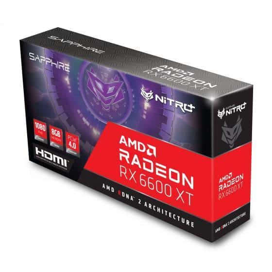 Sapphire Nitro+ Radeon RX 6600 XT 8GB Graphics Card