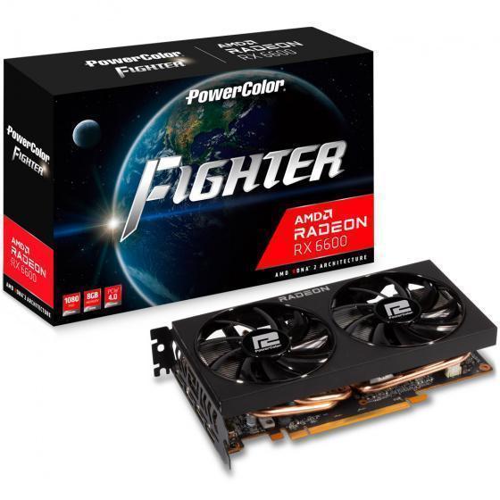 PowerColor Fighter Radeon RX 6600 8GB Graphics Card