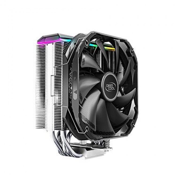Deepcool AS500 140mm ARGB 220W-Rated Tower CPU Cooler