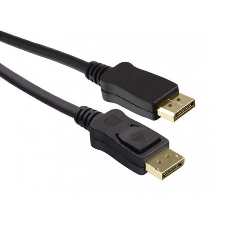 DisplayPort (Male) to DisplayPort (Male) Monitor Cable - 2m