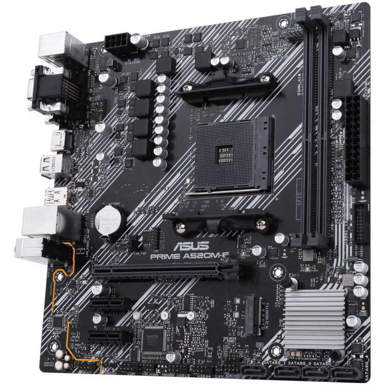 ASUS Prime A520M-E mATX Motherboard (2 DIMM)