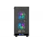 Silverstone PS15B-Pro mATX Case with 2xARGB Fans and controller