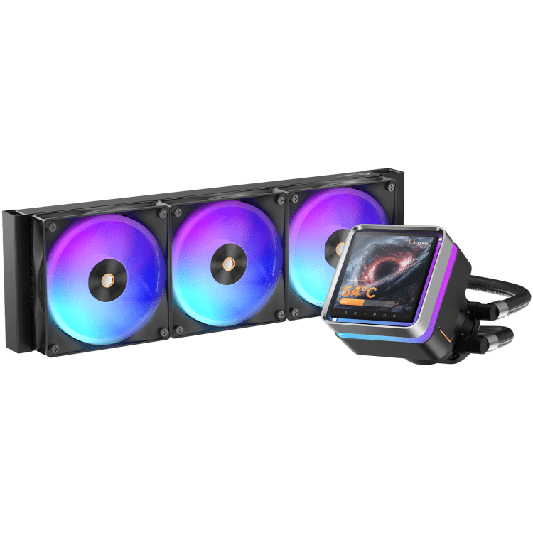 Ocypus Sigma L36 EX LCD Display 360mm AIO Liquid CPU Cooler