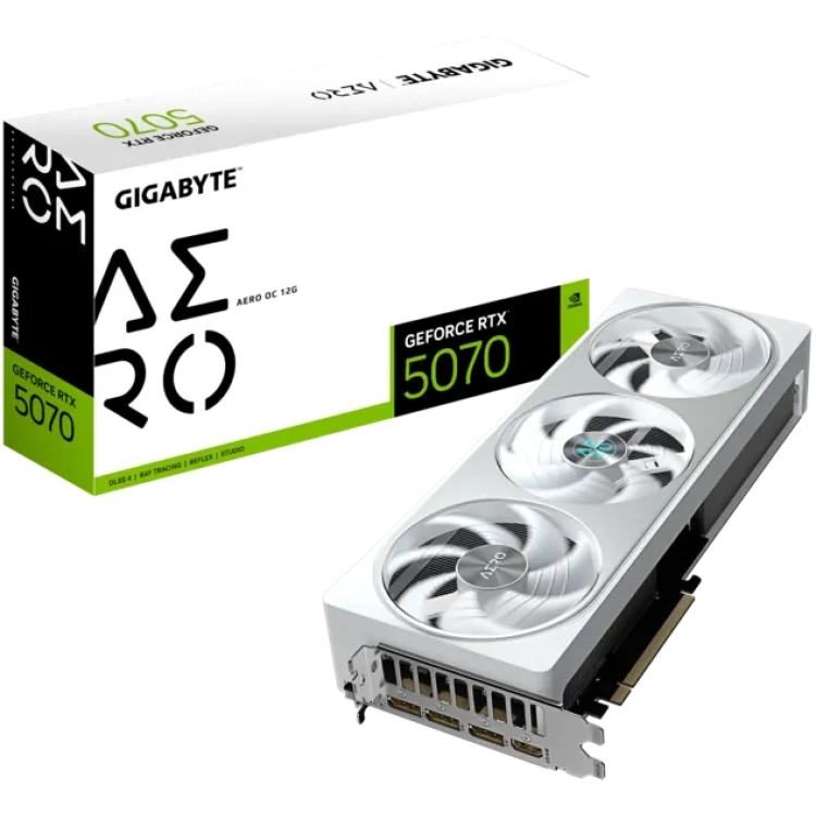 Gigabyte GeForce RTX 5070 12G Aero OC Graphics Card