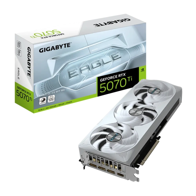 Gigabyte GeForce RTX 5070 Ti 16G GDDR7 Eagle ICE OC Graphics Card