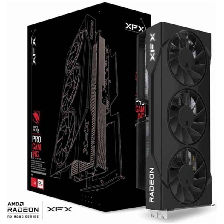 XFX Swift Radeon RX 9060 XT 16G GDDR6 OC Graphics Card