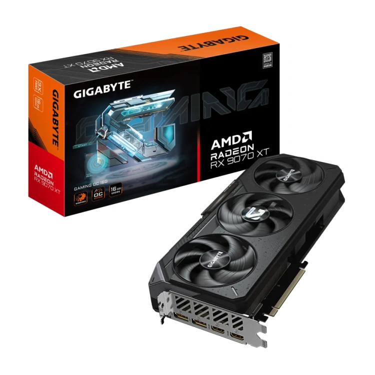 Gigabyte Gaming OC Radeon RX 9070 XT Gaming 16G GDDR6 Graphics Card