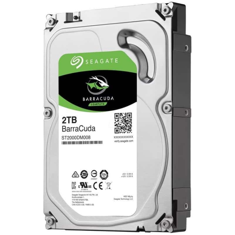 2TB 7200rpm Hard Drive (Seagate Barracuda ST2000DM008)
