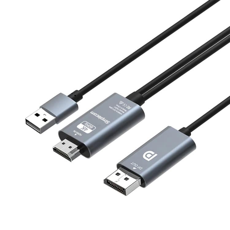 HDMI (Male) > Displayport Monitor (Male) Active Cable (2.0m)